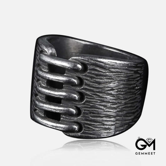 Men's Ancient Knot Wide Ring