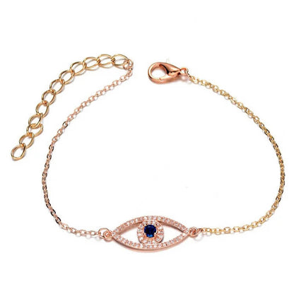 Creative Evil Eye Sapphire Bracelet