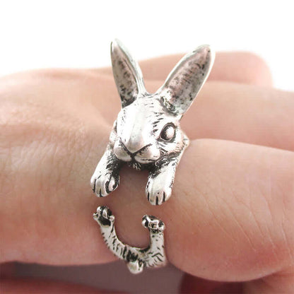 Adorable Forest Rabbit Adjustable Ring