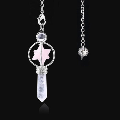 Natural Crystal Stone Pendulum