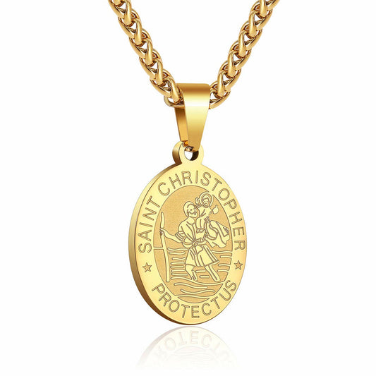 Saint Christopher Protectus Necklace