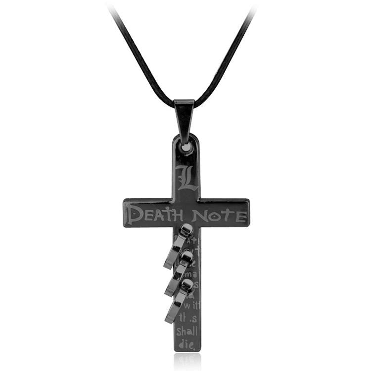 Death Note Cross Necklace