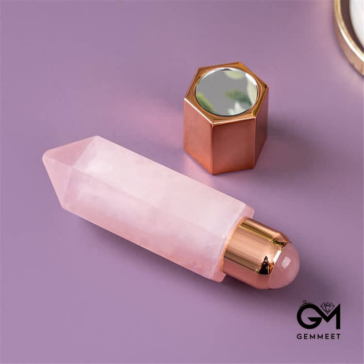 Rose Quartz Energy Essential Oil Crystal Wands