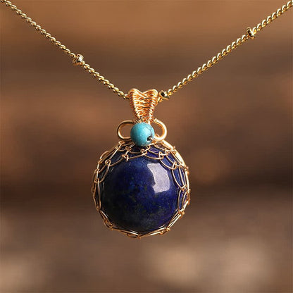 Delicate Crystal Sphere Necklace