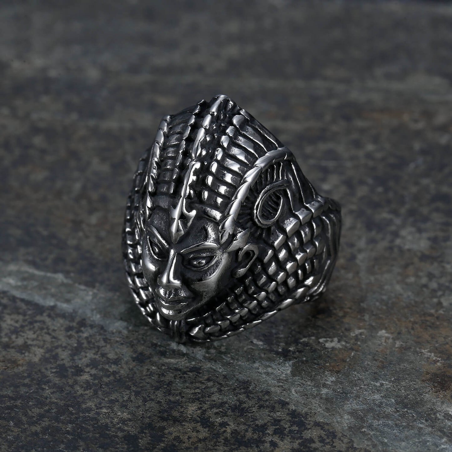 Personalized Men's Egyptian Pharaoh Ring