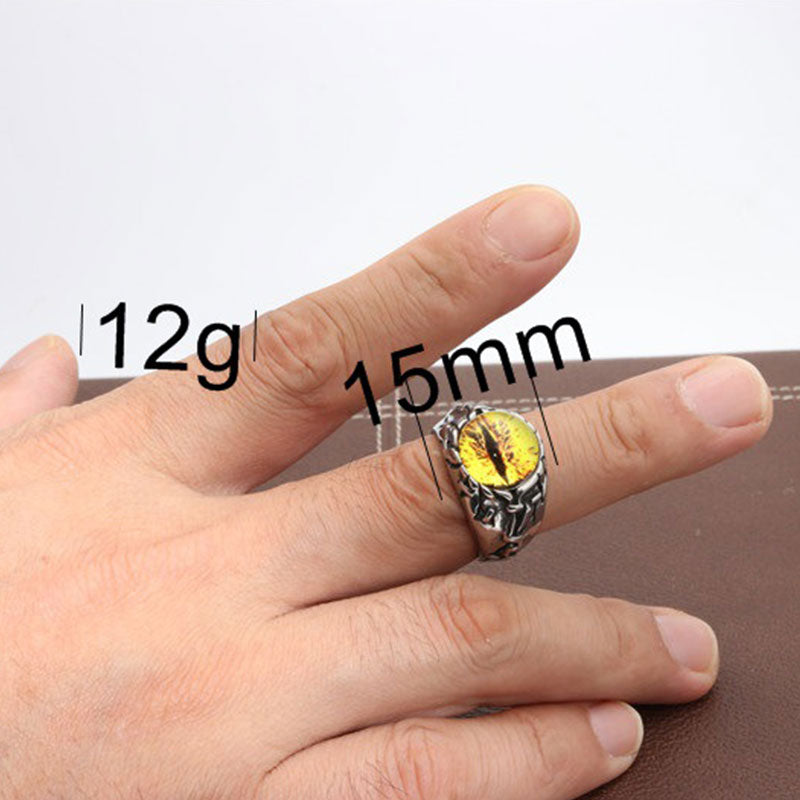 Eye Punk Personalized Trendy Devil's Eye Ring