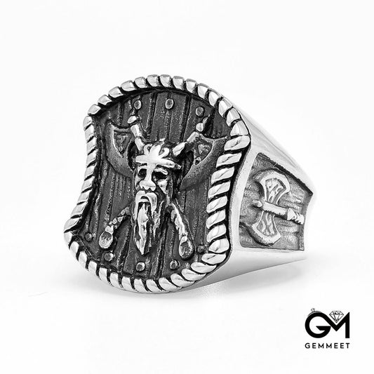 Titanium Steel Skull Ghost Head Ring