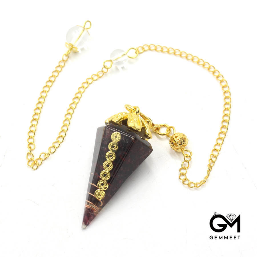 Simple Conical Resin Crystal Spirit Heal Pendant