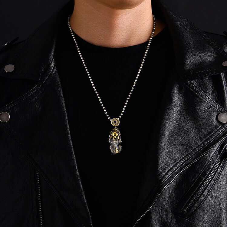 Fashion Men's Pixiu Pendants Necklace