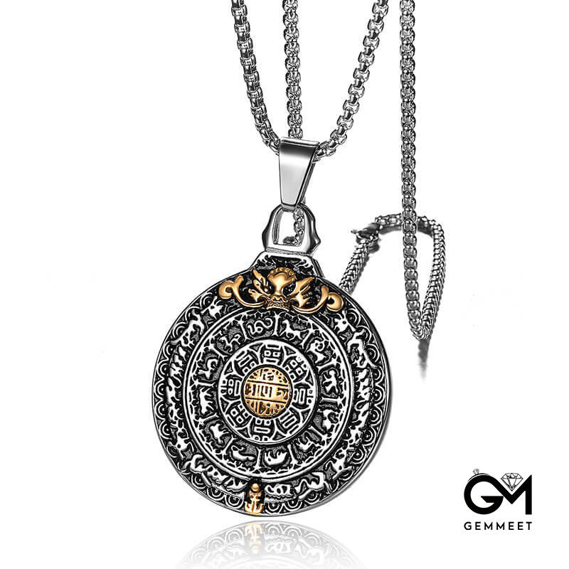 Nine Palace Eight Trigrams Guardian Necklace