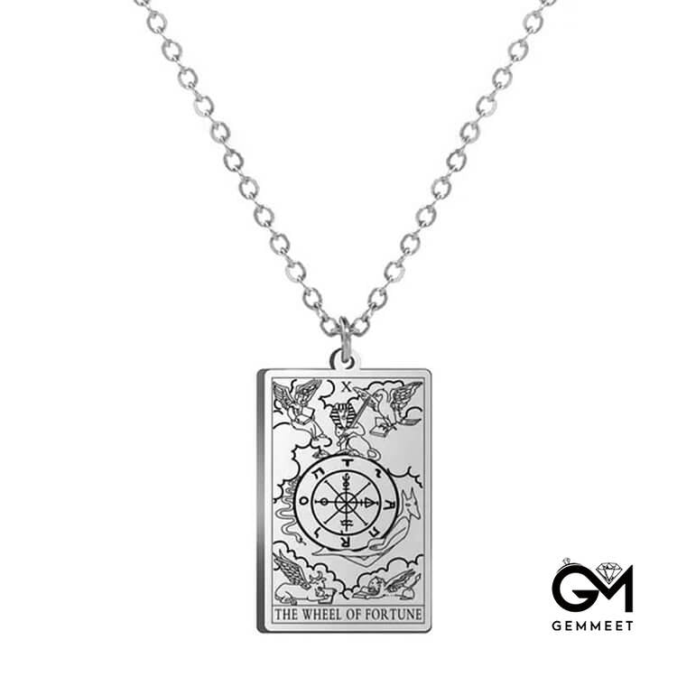 Stainless Steel Tarot Necklaces