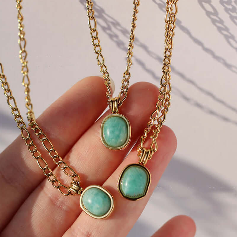 Pure Amazonite Sincerity Necklace