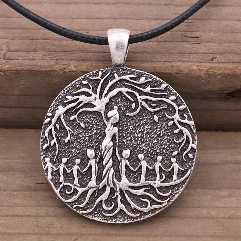 Mom & 4 Child 'Tree of Life' Pendant Necklace