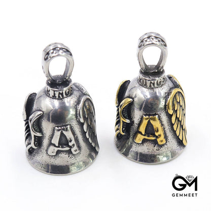 Mystery Masonic Bell Pendant Necklace