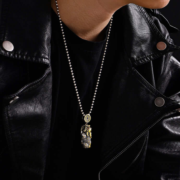 Fashion Men's Pixiu Pendants Necklace