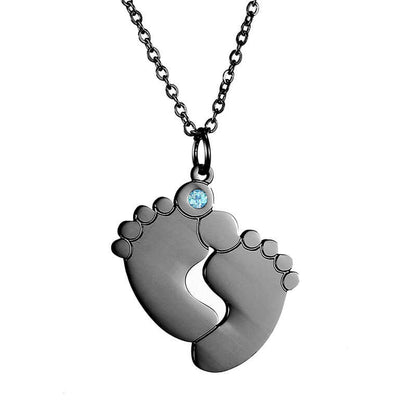 Cute Baby Feet Pendant Chain