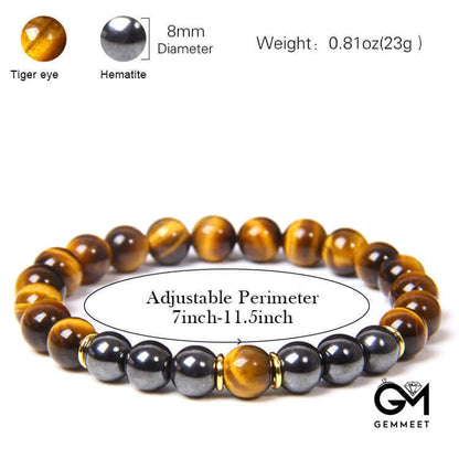 Creative Blue Tiger Eye Bracelet