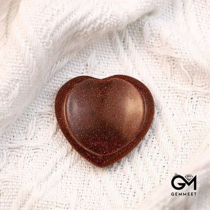 Sandstone Heart Worry Stone