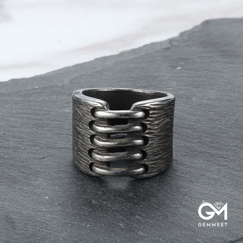 Men's Ancient Knot Wide Ring