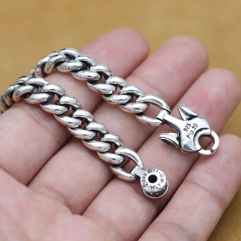 Men's S925 Sakura Totem Rope Bracelet