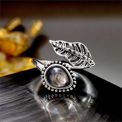 Bohemia Vintage Leaf Ring