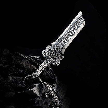 Ancient Sword Retro Domineering Necklace