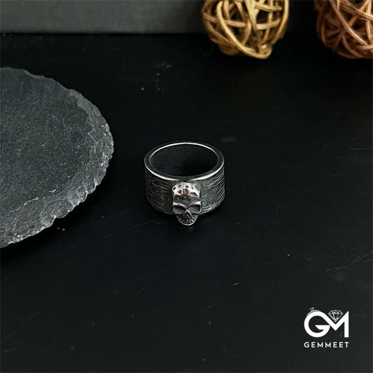 Retro Styling Personality Skull Ring