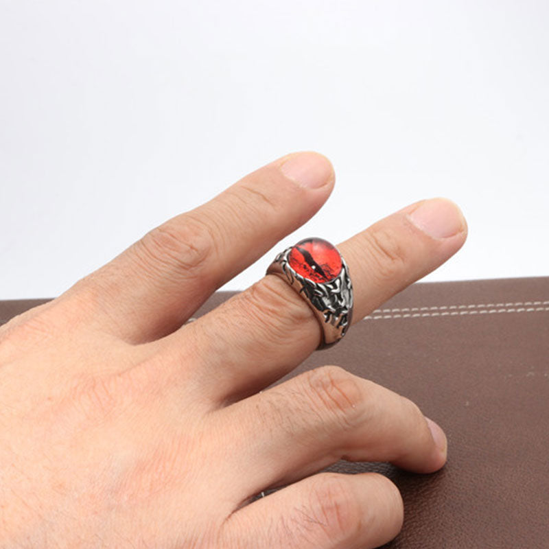 Eye Punk Personalized Trendy Devil's Eye Ring