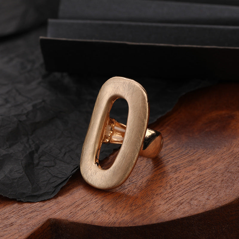 Alloy Ring Loose Ring High Fashion Trend