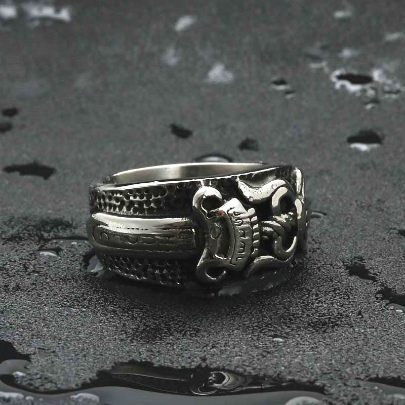 Sword Ring Retro Trendy Male Punk