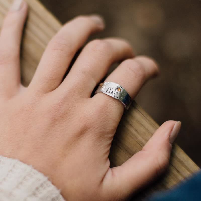 Women's Sunset Valley Forest Ring