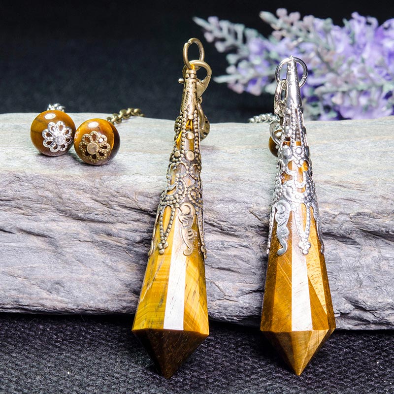 Tiger Eye Protection Pendulum