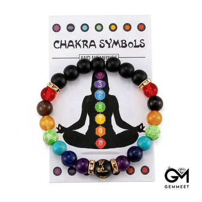 Anxiety Relief Crystal Healing Chakra Bracelet