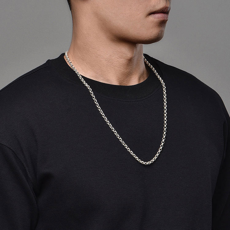 Sterling Silver High Street Hip-Hop Chains