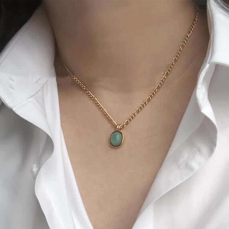 Pure Amazonite Sincerity Necklace