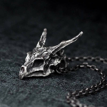 Dragon Spirit - Draconic Skeleton Necklace