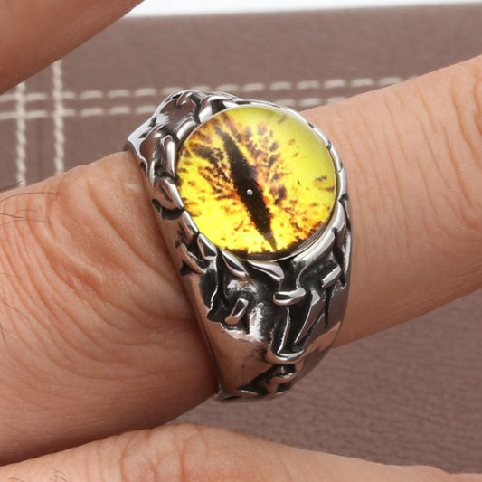 Eye Punk Personalized Trendy Devil's Eye Ring