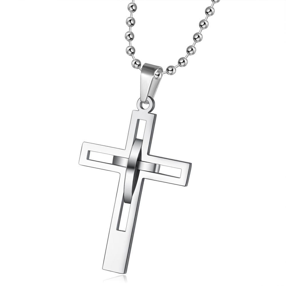 Creative Cross Necklace For Men