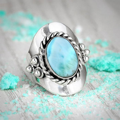 The Larimar Boho for Women Ring