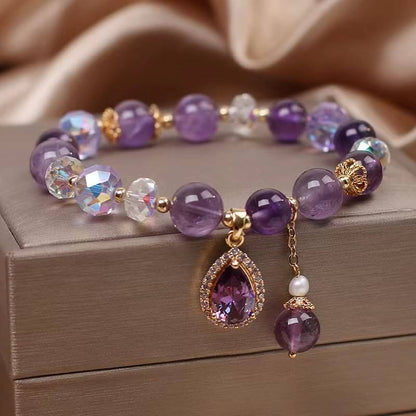 Healing Calm Amethyst Spiritual Bracelet