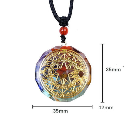 Chakra Star Symbol Yoga Necklace