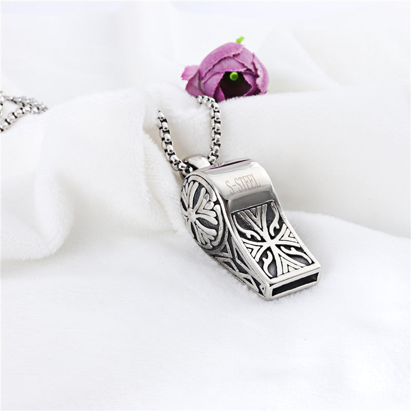 Hip Hop Retro Whistle Punk Domineering Pendant