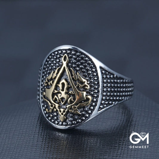 Assassin Electric Gold Men's Ring