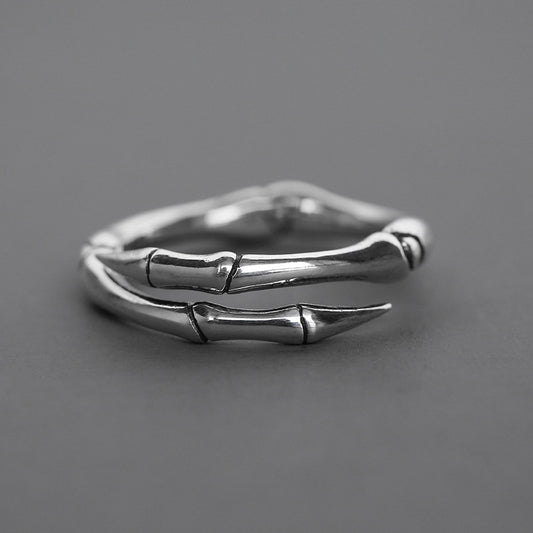 Vintage Claw Tooth Couple Ring