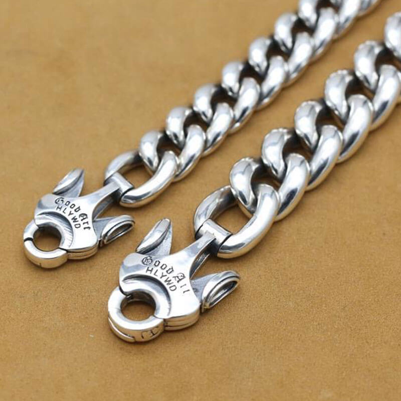 Men's S925 Sakura Totem Rope Bracelet