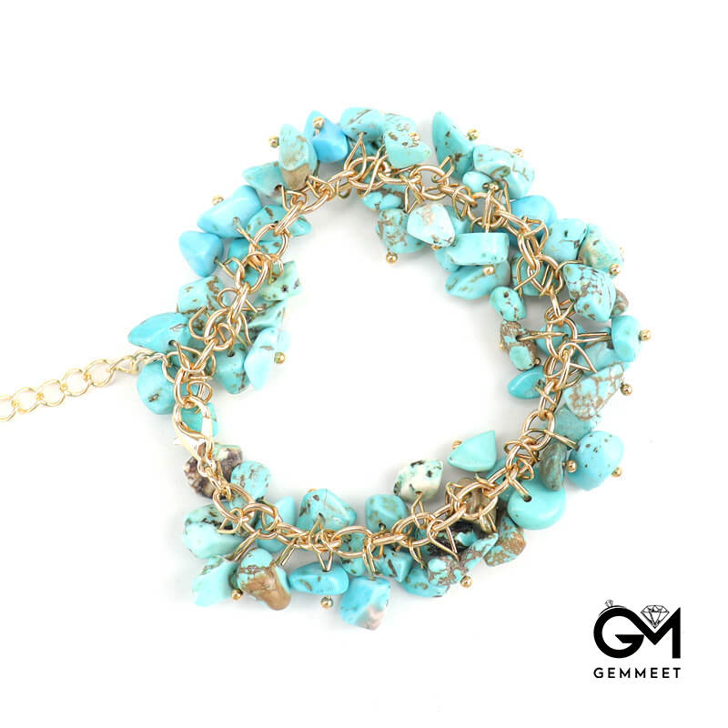 Bohemian Stone Crystal Bracelet