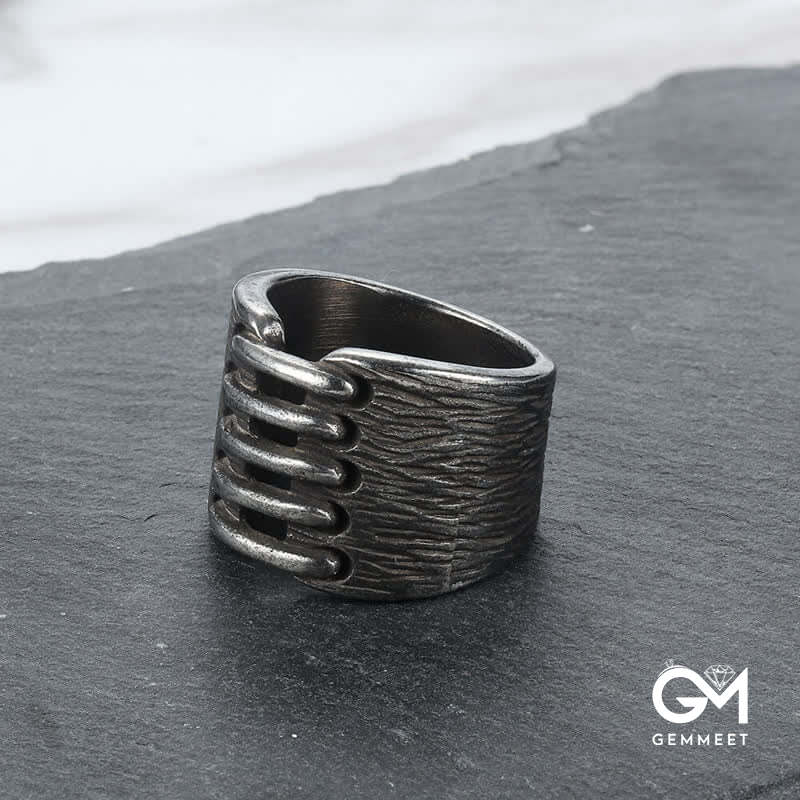 Men's Ancient Knot Wide Ring