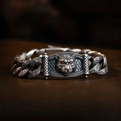 Tiger Sterling Silver Bracelets