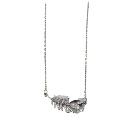 Titanium Steel Fish Bone All New Collarbone Chain Item