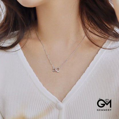 S925 Sterling Silver Infinite Symbol Love Necklace